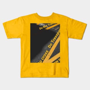 Do not Cross Kids T-Shirt